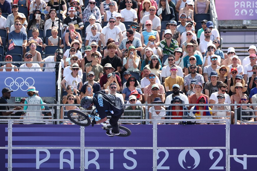 El "Maligno" en plena acción. Créditos: REUTERS.