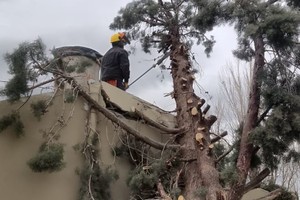 En algunas zonas de Neuquén ya se registran daños