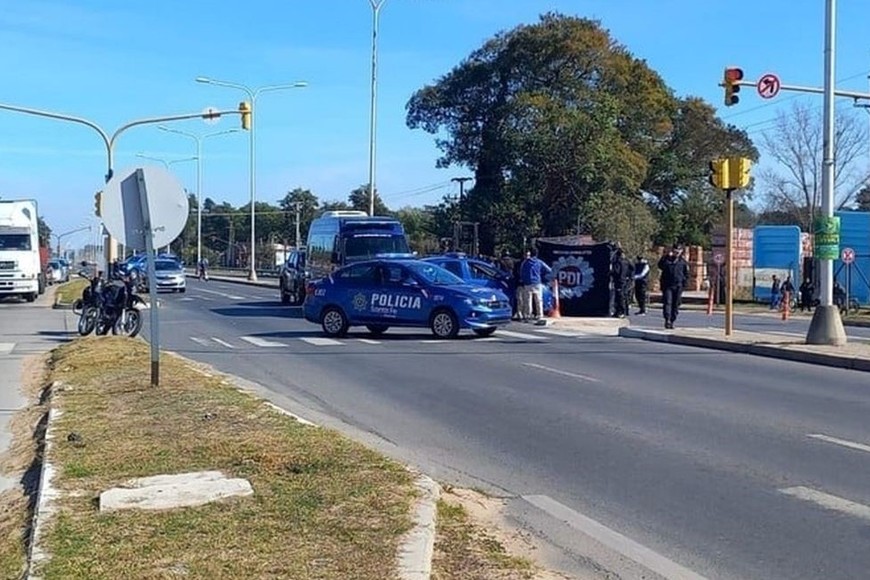 Lamentablemente un joven perdió la vida en el accidente.