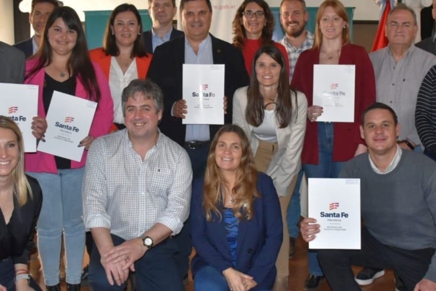Di Stefano acompañó a Coccioni, ministro de Justicia y Seguridad, en la recorrida por el departamento San Lorenzo.