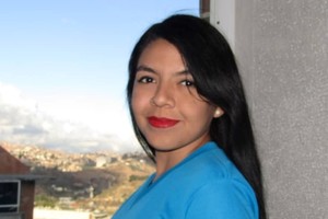 María Oropeza, dirigente del Comando ConVzla.