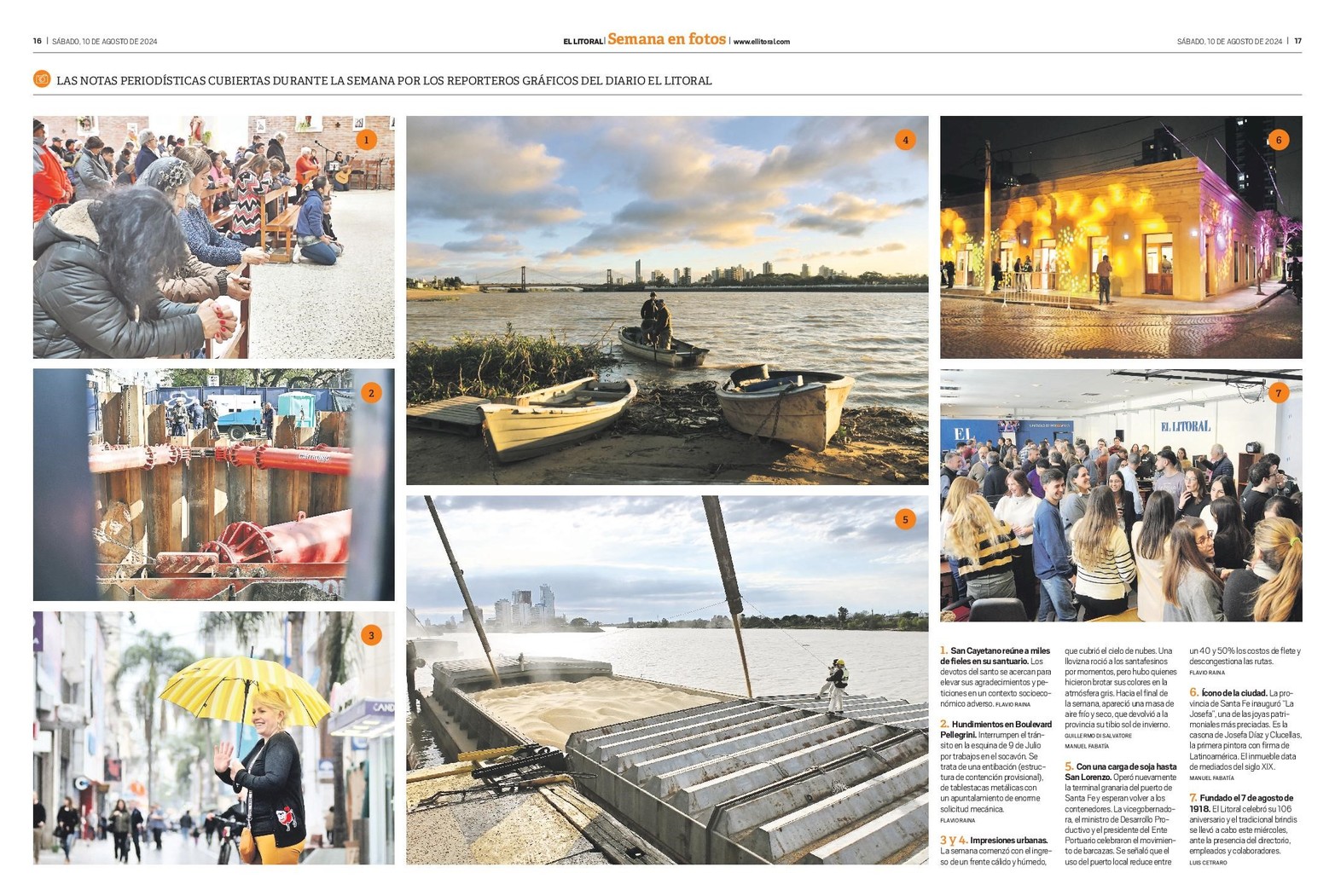 Semana en fotos edición impresa