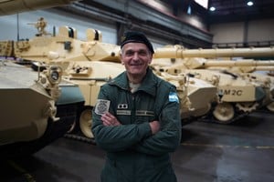 El Teniente Coronel Pablo Petrocelli, uno de los entrevistados por El Litoral. Foto: Fernando Nicola