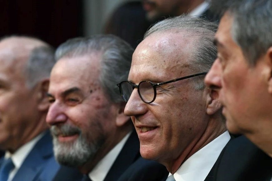 Integrantes de la Corte Suprema de Justicia. Foto: NA.