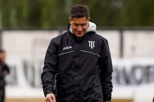 Ezequiel Medrán, DT de Gimnasia de Mendoza.