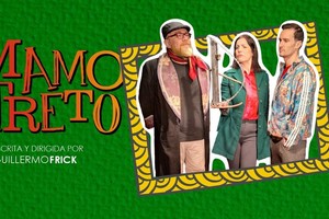 En la puesta, actúan Lucía Klocker, Cristian Buffa y Claudio Paz. Foto: Gentileza producción