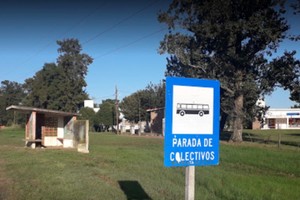 La joven había abordado el colectivo en la garita de la escuela Florencio Yossen.