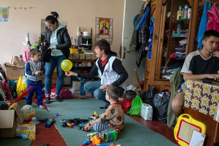 "Jugar para curar": una propuesta de Médicos sin Fronteras para recuperar la cotidianeidad en la emergencia