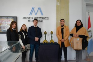 Los candeleros formarán parte del patrimonio del Museo de la Costa por haberse efectuado el traspaso mediante un decreto que certifica la gestión entre instituciones de idéntica finalidad.