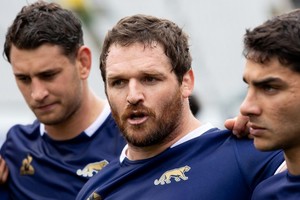 González, el capitán Montoya y Santiago Carreras. Tres que repiten en la "lista Puma". Crédito: Prensa UAR.