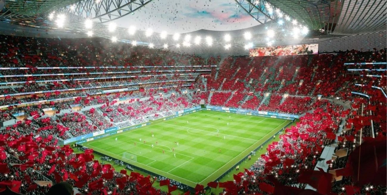 El megaproyecto de Marruecos. Foto: Populous.