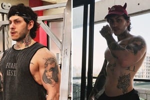 En su cuenta de Instagram, @_dyhzy el hijo de Fernández, tiene más de 300 mil seguidores.