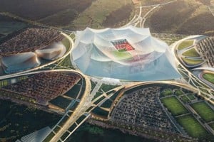 El megaproyecto de Marruecos. Foto: Populous.