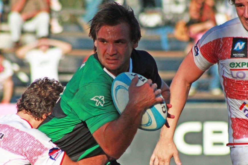 Maxi Nannini jugó hasta los 39 años y se retiró con su camiseta de toda la vida: la de Duendes de Rosario.