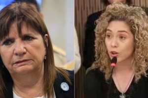 La ministra de Seguridad Patricia Bullrich, señalada por la diputada Lourdes Arrieta, aseguró que las acusaciones son "falsas de toda falsedad".
