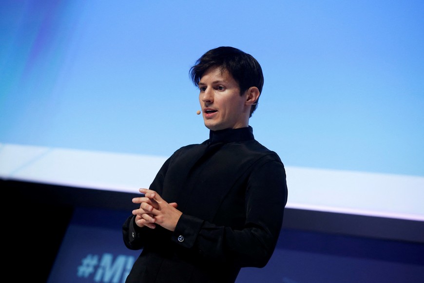 Pável Dúrov, fundador y CEO de Telegram. Crédito: Albert Gea/Reuters
