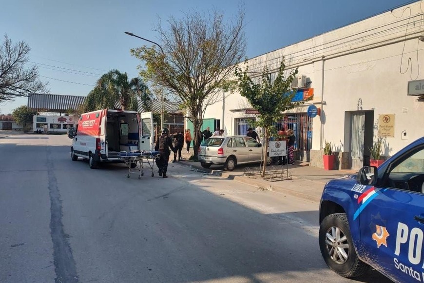 Un hombre atropelló intencionalmente a su pareja en pleno centro de San Justo