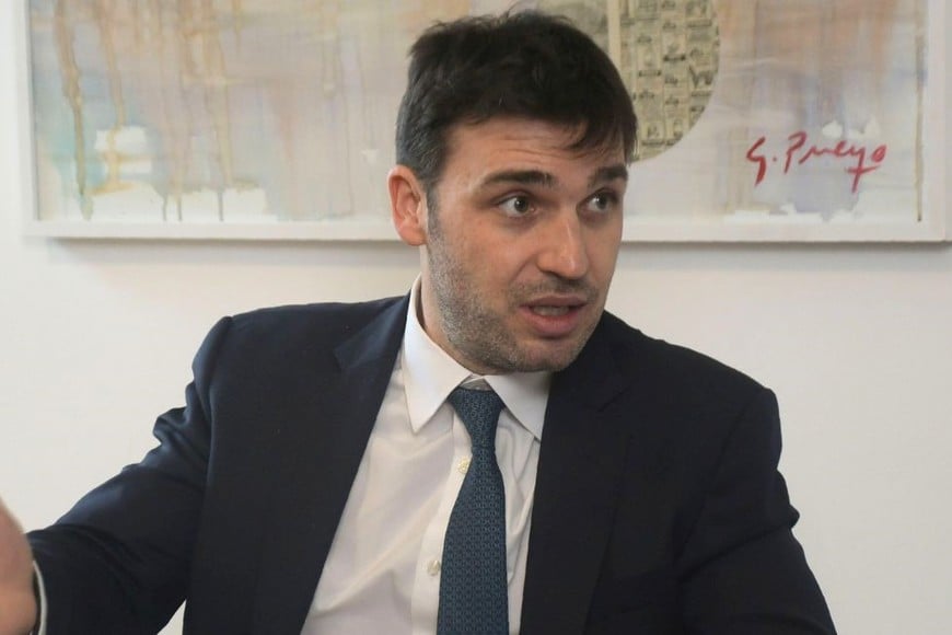 Ignacio Torres, gobernador de Chubut: "No me resigno a una Patagonia extractivista". Crédito: Guillermo Di Salvatore.