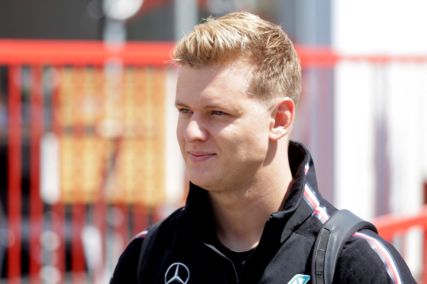 Formula One F1 - Azerbaijan Grand Prix - Baku City Circuit, Baku, Azerbaijan - April 27, 2023
Mercedes reserve driver Mick Schumacher ahead of the Grand Prix REUTERS/Leonhard Foeger