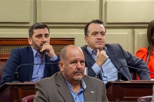 La foto corresponde a la reunión convocada por la Comisión de Educación de la Cámara de Diputados el 3 de abril tras el recorte presupuestario a las universidades e instituciones científicas.
