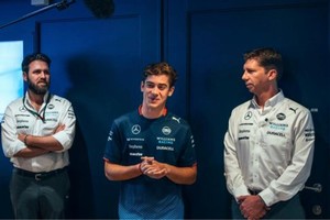 Franco Colapinto el primer argentino en Fórmula 1, luego de 23 años. Crédito: Williams Racing