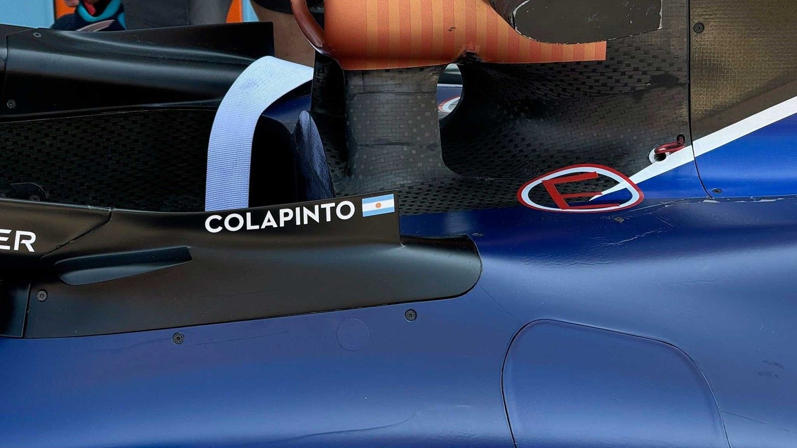 El Williams de Colapinto.