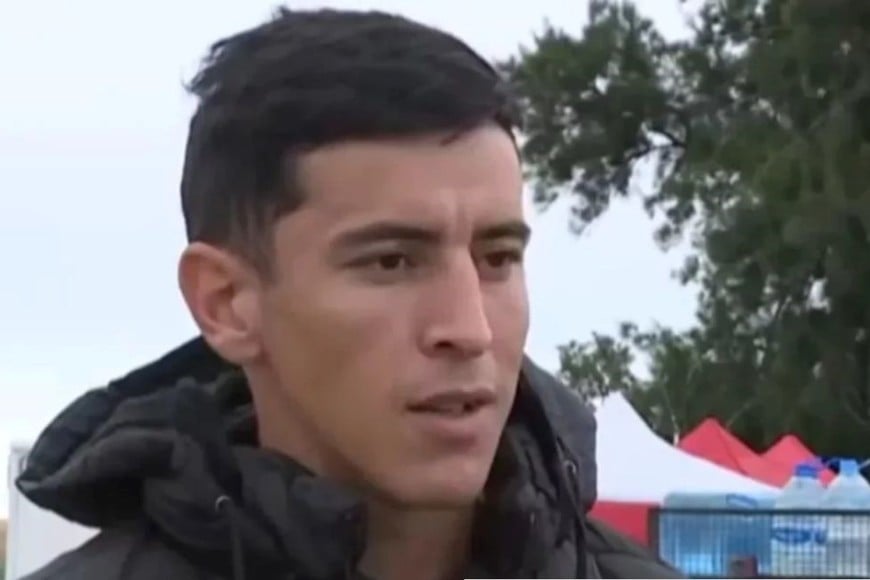 Cristian Peña, uno de los hermanos de Loan