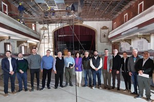 El proyecto permitirá recuperar una de las salas más importantes de la región y que fuera declarada “patrimonio histórico y cultural” de la ciudad.
Foto: El Litoral