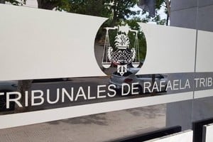 La audiencia de medidas cautelares se realizó en los tribunales rafaelinos.