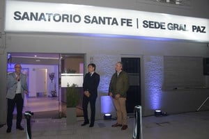 Inauguración de una nueva sede del Sanatorio Santa Fe. Créditos: Manuel Fabatia