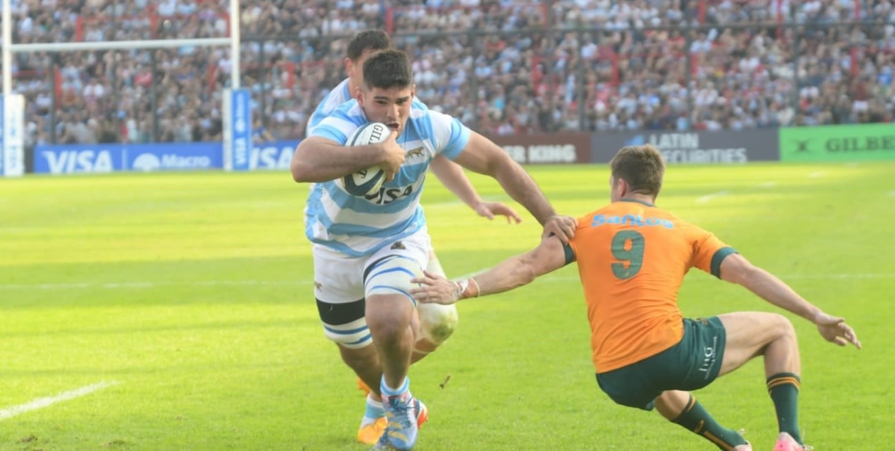 Imágenes del segundo tiempo de los Pumas y Wallabies