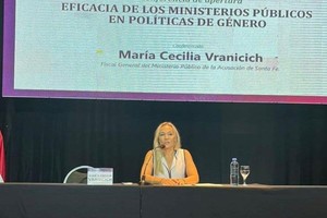 María Cecilia Vranicich, fiscal General santafesina.