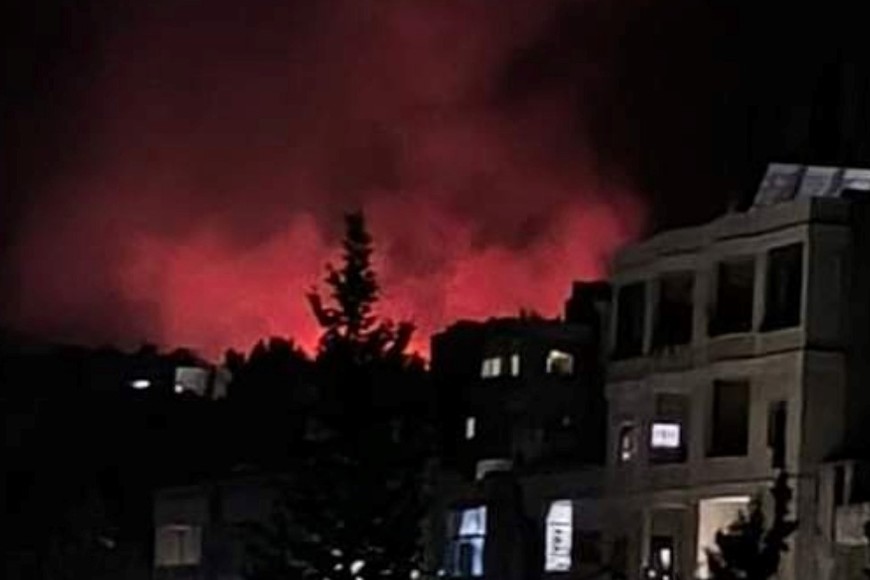 Ataques en el norte de Masyaf, en el noroeste de Siria.