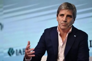 Luis Caputo, ministro de Economía. Archivo.
