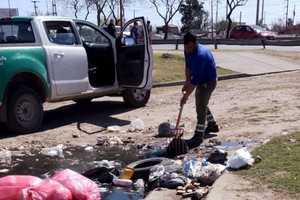 Limpieza de basurales y descacharrado barrial, algunas de las acciones realizadas. Gentileza