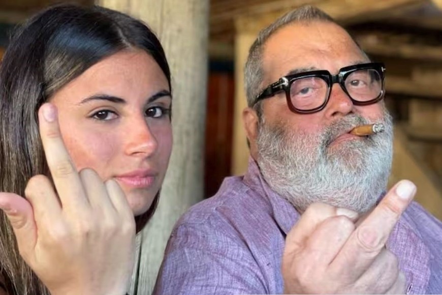 Lola es la hija menor del periodista Lanata