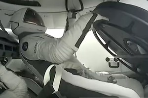 La tripulación de civiles en el espacio