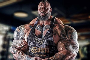 Fisicoculturista Illia Golem, conocido como “The Mutant”