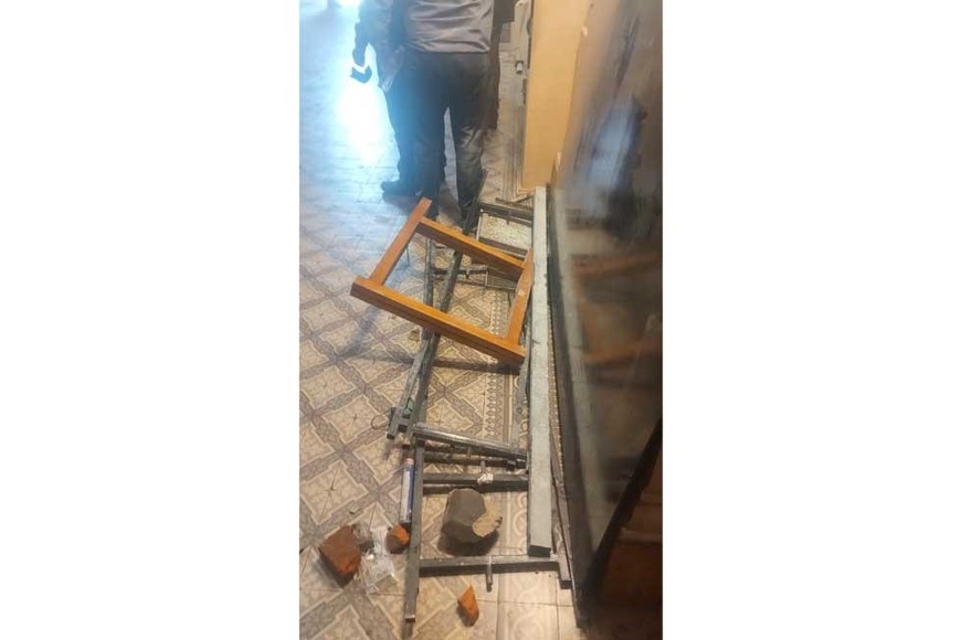 Parte de los elementos arrojados que llegaron al Hall.