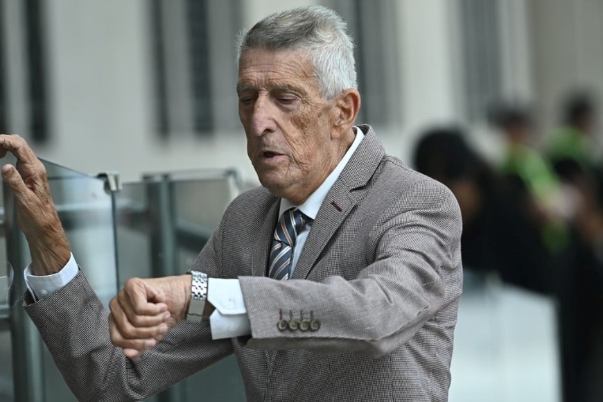 "El problema es que la justicia no apoya a la policía como debería", comentó el exjuez. Foto: Flavio Raina.