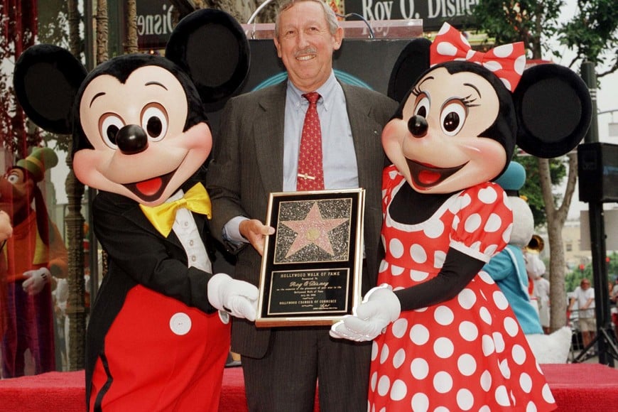 Los míticos personajes de Disney tienen su reconocimiento en el paseo. Crédito: Reuters.