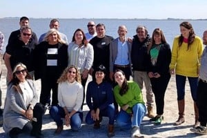 Encuentro en Melincué entre las autoridades provinciales y de Venado Tuerto, Teodelina, Villa Cañás, Aarón Castellanos y la localidad anfitriona.