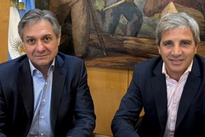 José Luis Daza y Luis Caputo.