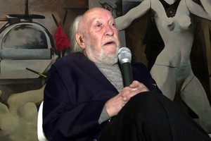 López Claro brinda una clase en la Escuela Mantovani, en el año 2003.  Foto: Archivo El Litoral