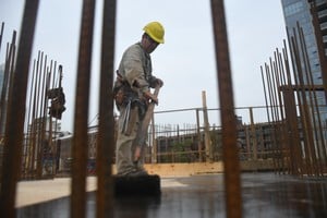 La construcción experimentó un dinamismo de +0,2%. Crédito: Flavio Raina. 