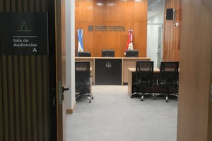 Inauguraron las instalaciones de los Tribunales de Familia en Santa Fe. Crédito: Guillermo Di Salvatore
