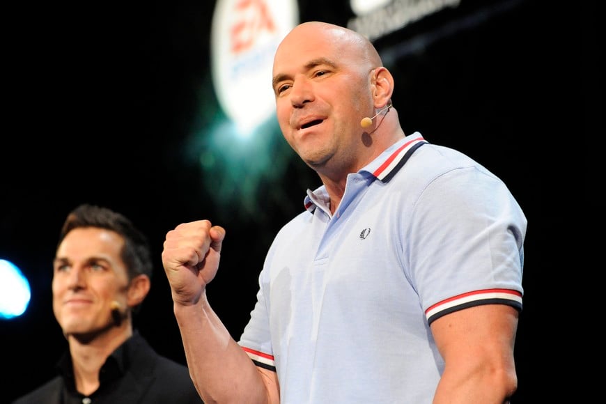 Dana White, presidente de UCF. Créditos: REUTERS/Gus Ruelas.