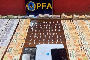 La investigación comenzó tras una denuncia por venta de drogas. Gentileza: Ministerio de Seguridad de la Nación.