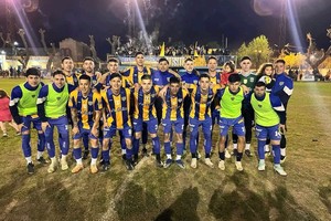 Belgrano de Serodino, ya clasificado. Crédito: Francisco Diez