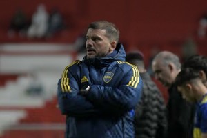 Mariano Herrón será el encargado de entrar a la cancha el domingo ante Argentinos Juniors. Durísimo presente de Boca. Manuel Fabatía
